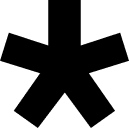 asterisk symbol